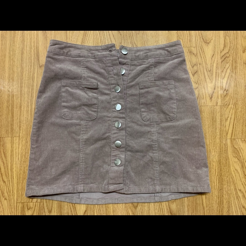 Button up skirt